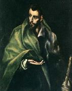 GRECO, El Apostle St James the Greater oil painting on canvas